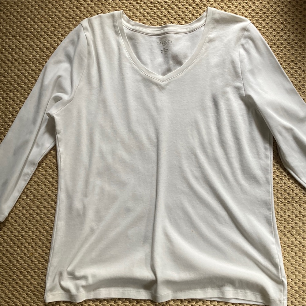 Talbots V neck t-shirt.